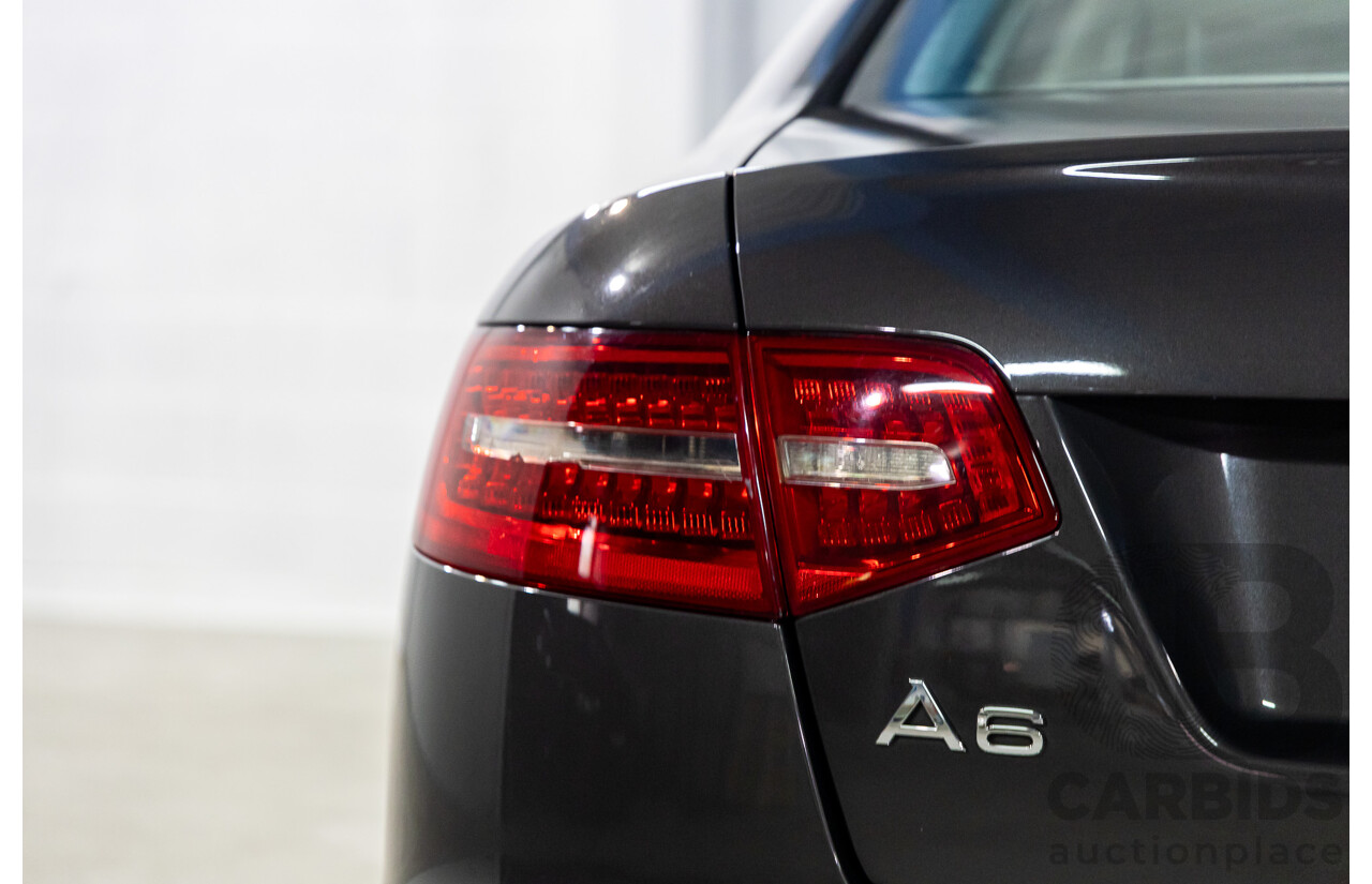 6/2011 Audi A6 2.0 TFSI 4GL 4d Sedan Dakota Grey Metallic Turbo 2.0L