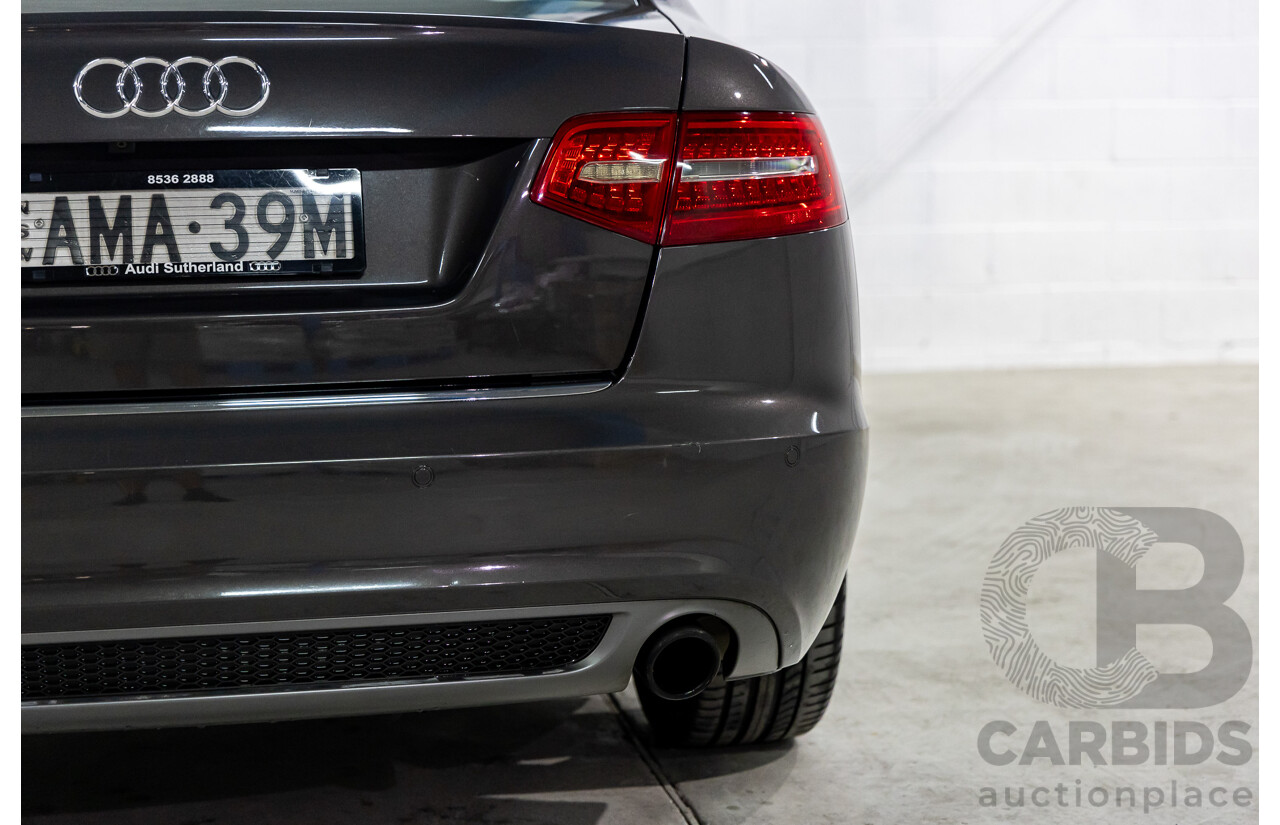 6/2011 Audi A6 2.0 TFSI 4GL 4d Sedan Dakota Grey Metallic Turbo 2.0L