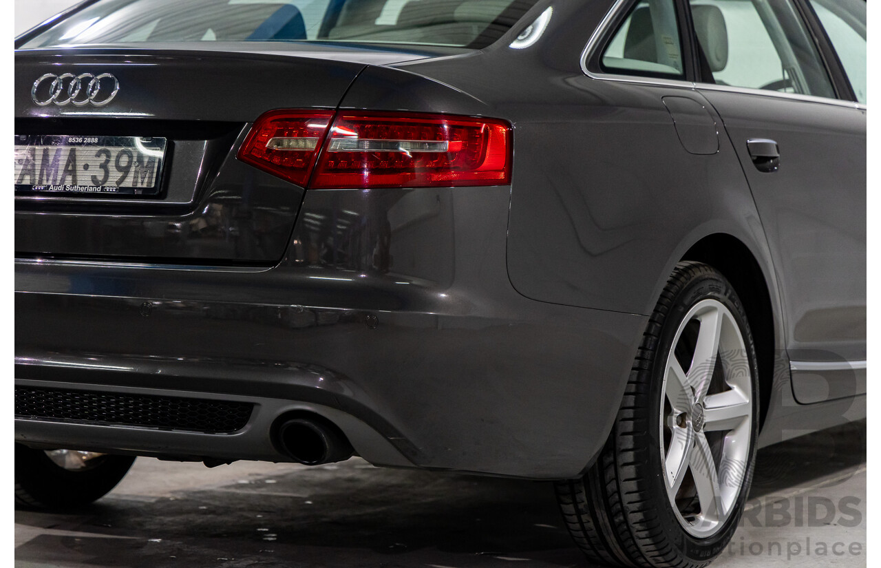 6/2011 Audi A6 2.0 TFSI 4GL 4d Sedan Dakota Grey Metallic Turbo 2.0L