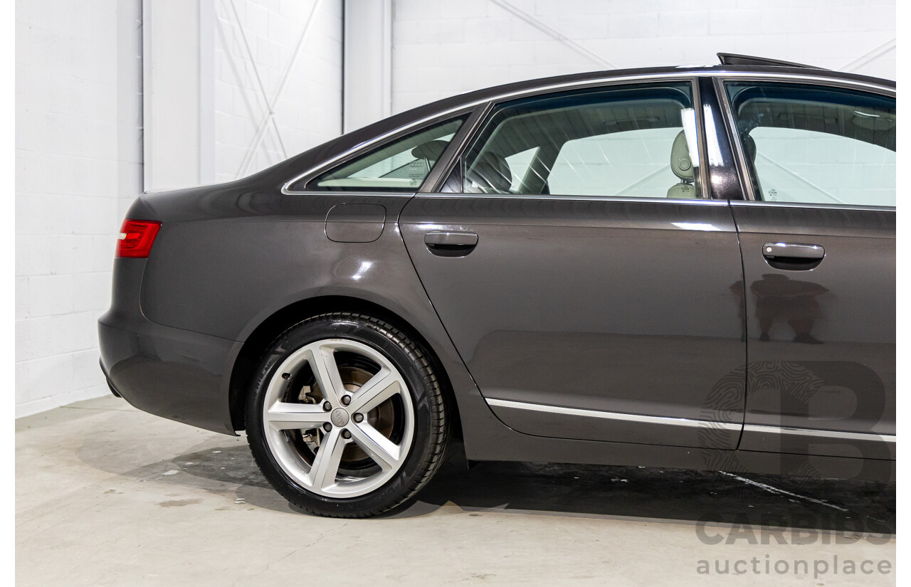 6/2011 Audi A6 2.0 TFSI 4GL 4d Sedan Dakota Grey Metallic Turbo 2.0L