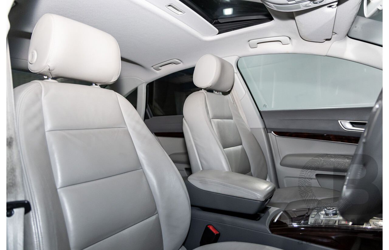 6/2011 Audi A6 2.0 TFSI 4GL 4d Sedan Dakota Grey Metallic Turbo 2.0L