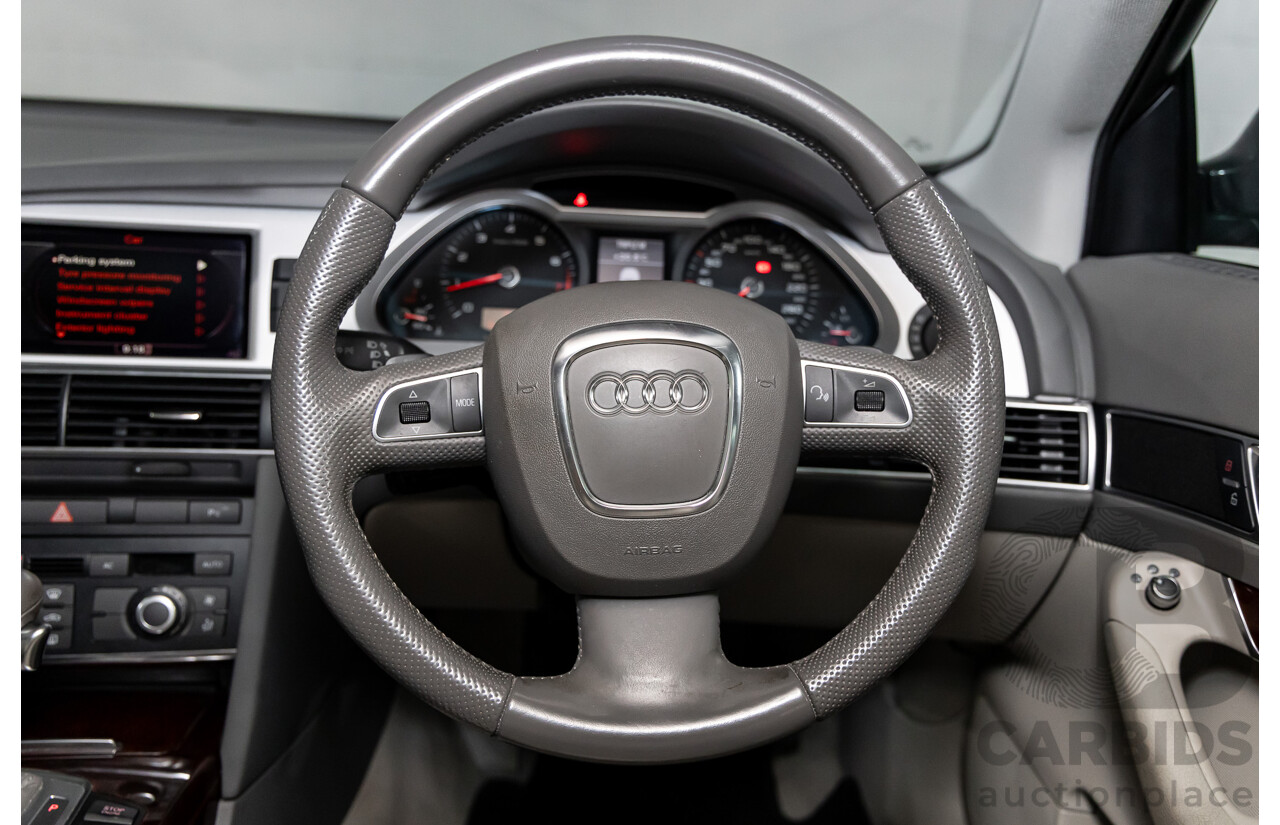 6/2011 Audi A6 2.0 TFSI 4GL 4d Sedan Dakota Grey Metallic Turbo 2.0L