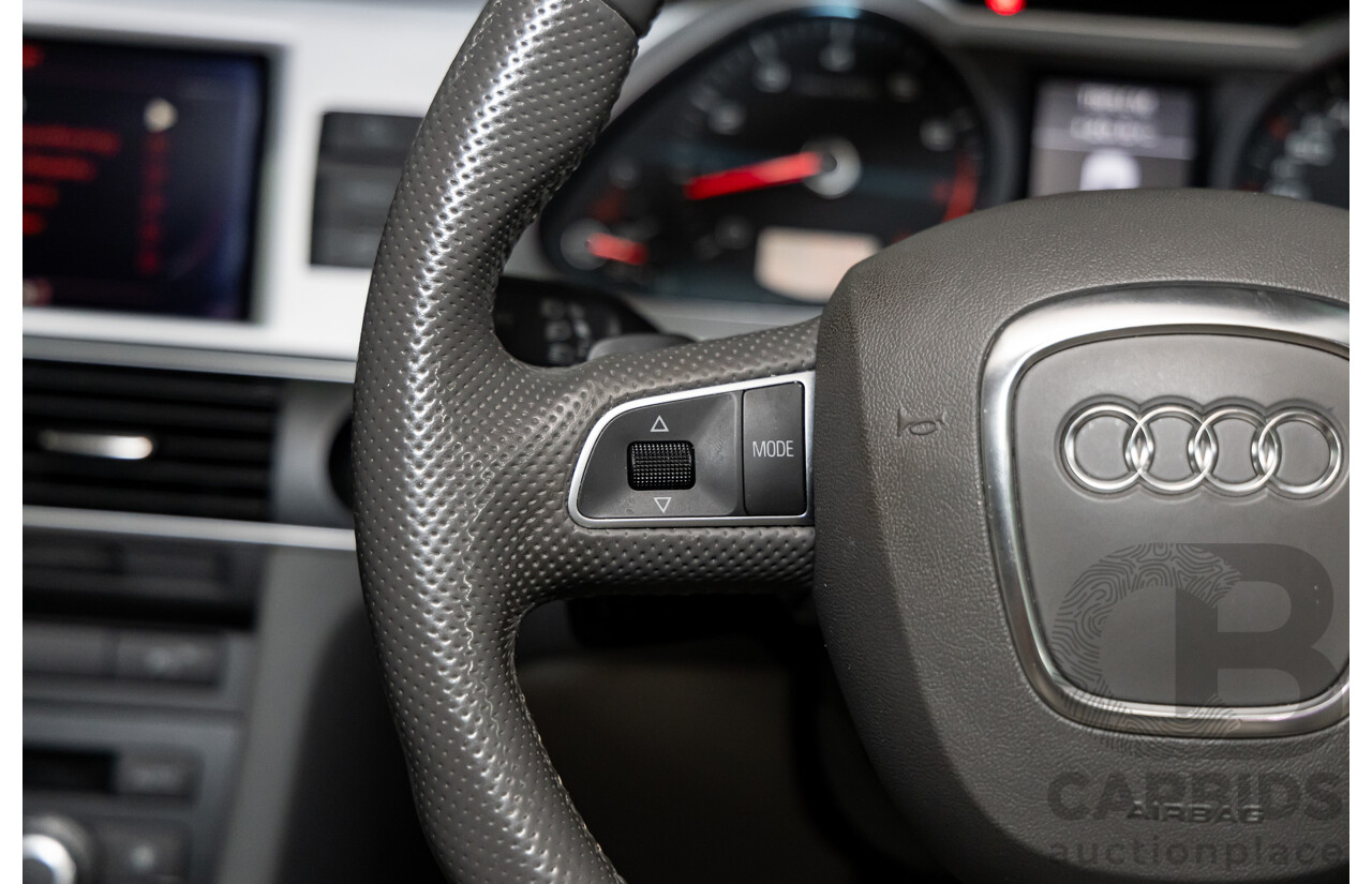 6/2011 Audi A6 2.0 TFSI 4GL 4d Sedan Dakota Grey Metallic Turbo 2.0L