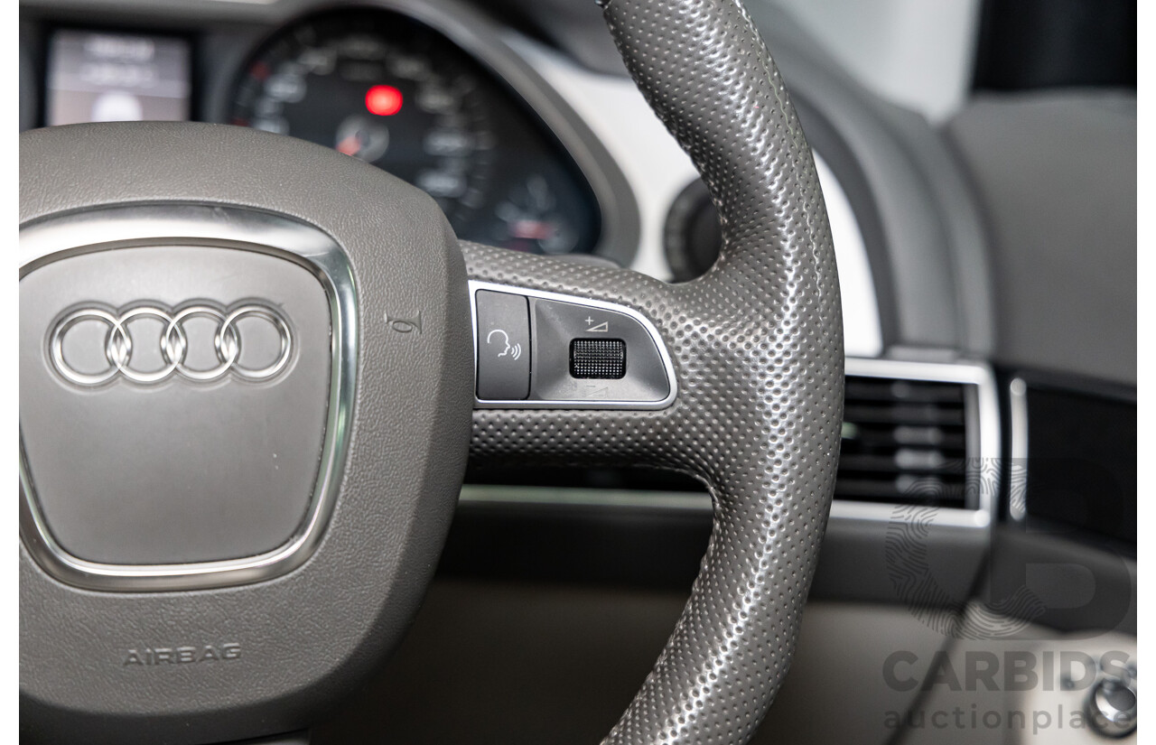 6/2011 Audi A6 2.0 TFSI 4GL 4d Sedan Dakota Grey Metallic Turbo 2.0L