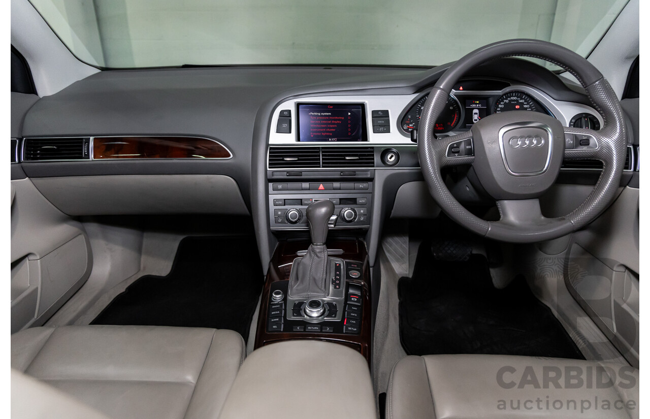 6/2011 Audi A6 2.0 TFSI 4GL 4d Sedan Dakota Grey Metallic Turbo 2.0L