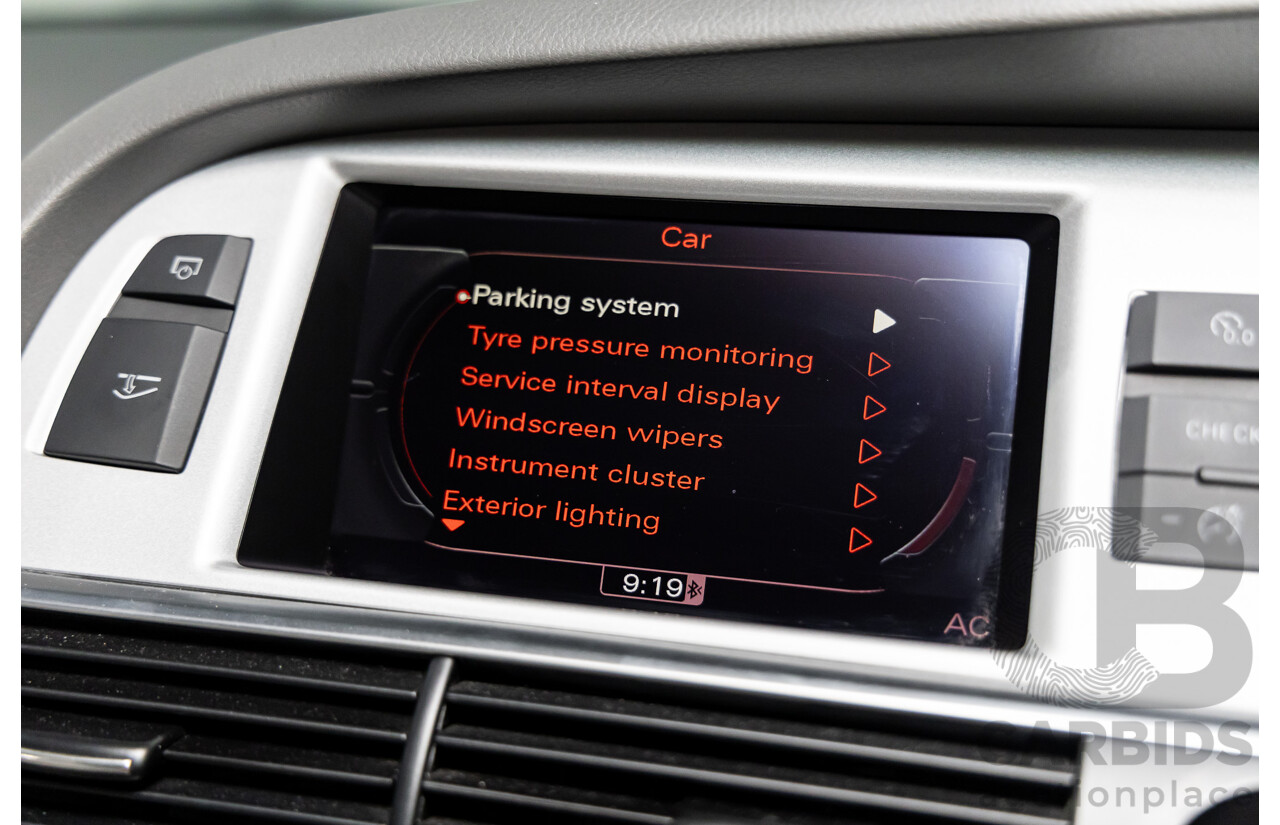 6/2011 Audi A6 2.0 TFSI 4GL 4d Sedan Dakota Grey Metallic Turbo 2.0L