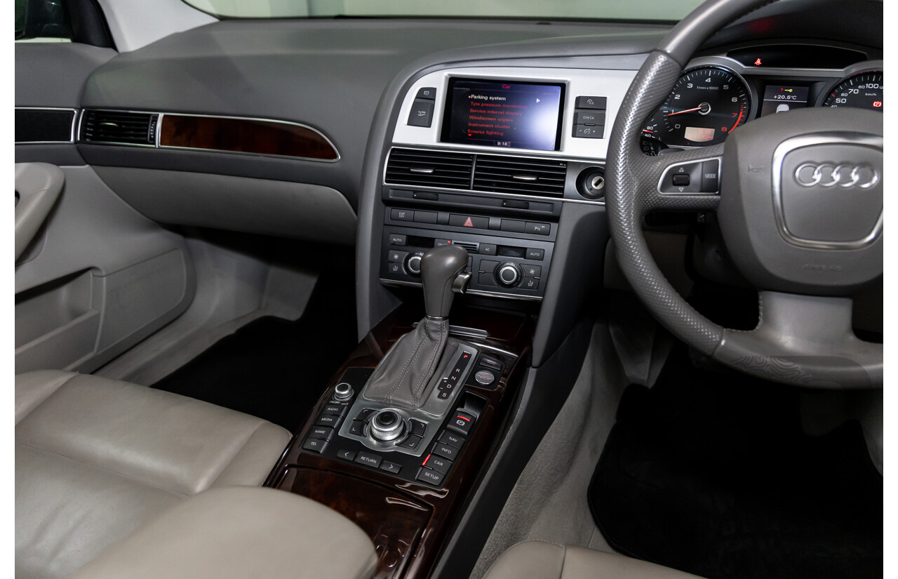 6/2011 Audi A6 2.0 TFSI 4GL 4d Sedan Dakota Grey Metallic Turbo 2.0L