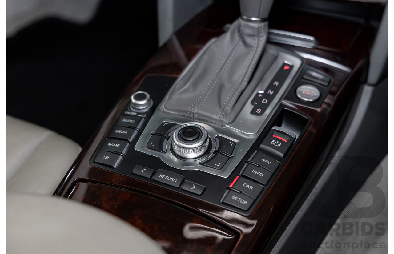 6/2011 Audi A6 2.0 TFSI 4GL 4d Sedan Dakota Grey Metallic Turbo 2.0L