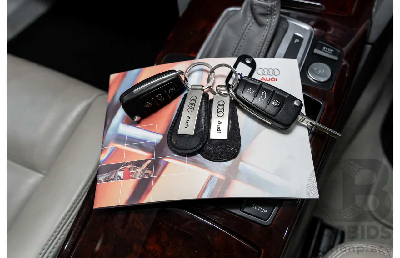 6/2011 Audi A6 2.0 TFSI 4GL 4d Sedan Dakota Grey Metallic Turbo 2.0L