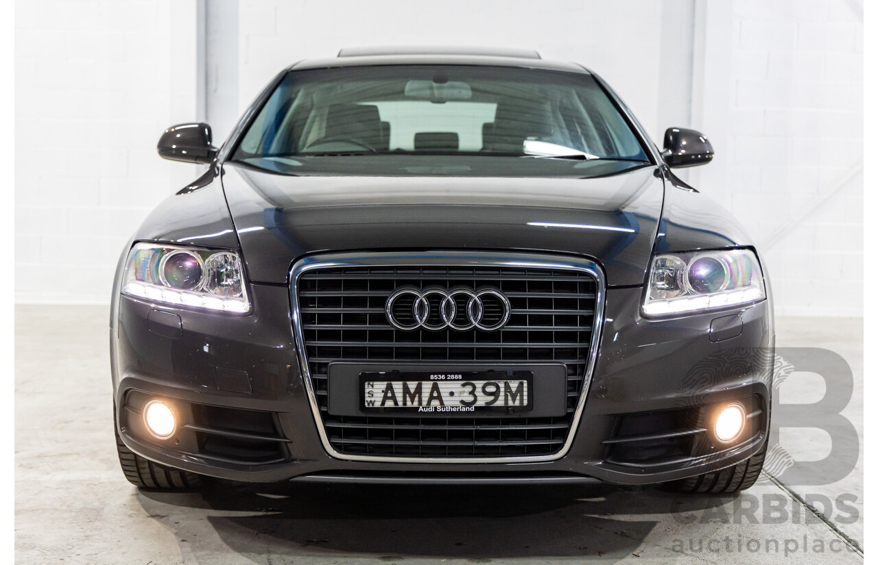 6/2011 Audi A6 2.0 TFSI 4GL 4d Sedan Dakota Grey Metallic Turbo 2.0L