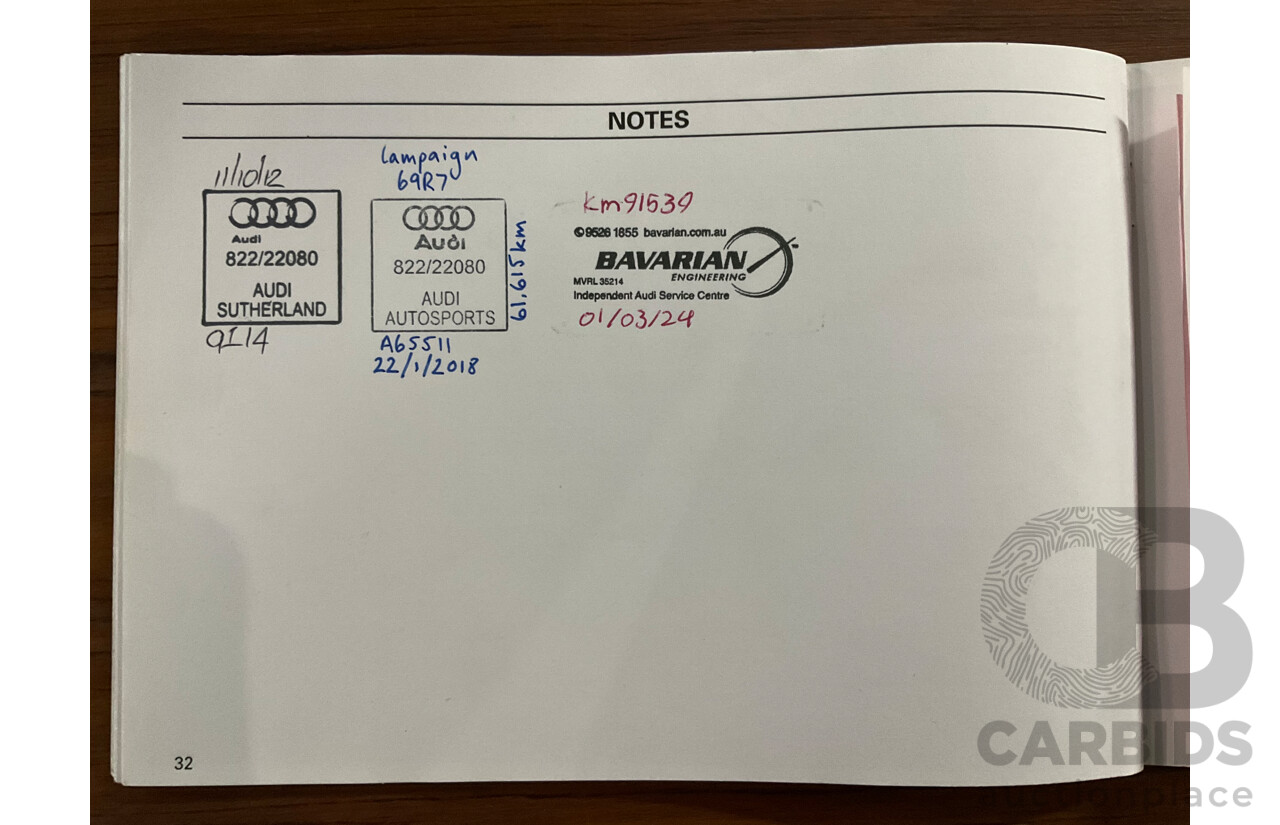 6/2011 Audi A6 2.0 TFSI 4GL 4d Sedan Dakota Grey Metallic Turbo 2.0L