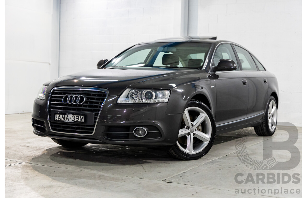 6/2011 Audi A6 2.0 TFSI 4GL 4d Sedan Dakota Grey Metallic Turbo 2.0L