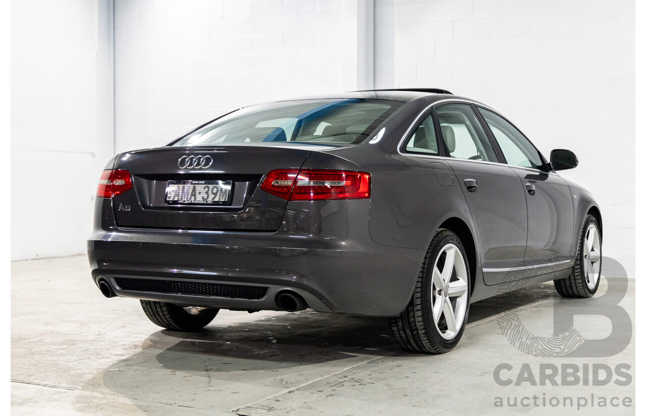 6/2011 Audi A6 2.0 TFSI 4GL 4d Sedan Dakota Grey Metallic Turbo 2.0L