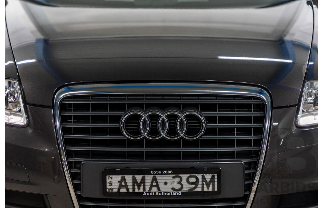 6/2011 Audi A6 2.0 TFSI 4GL 4d Sedan Dakota Grey Metallic Turbo 2.0L