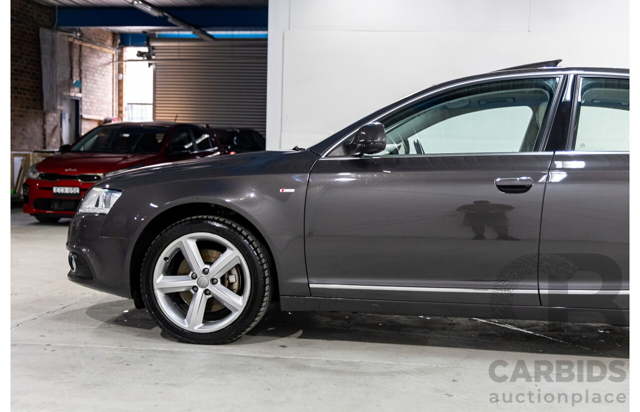 6/2011 Audi A6 2.0 TFSI 4GL 4d Sedan Dakota Grey Metallic Turbo 2.0L