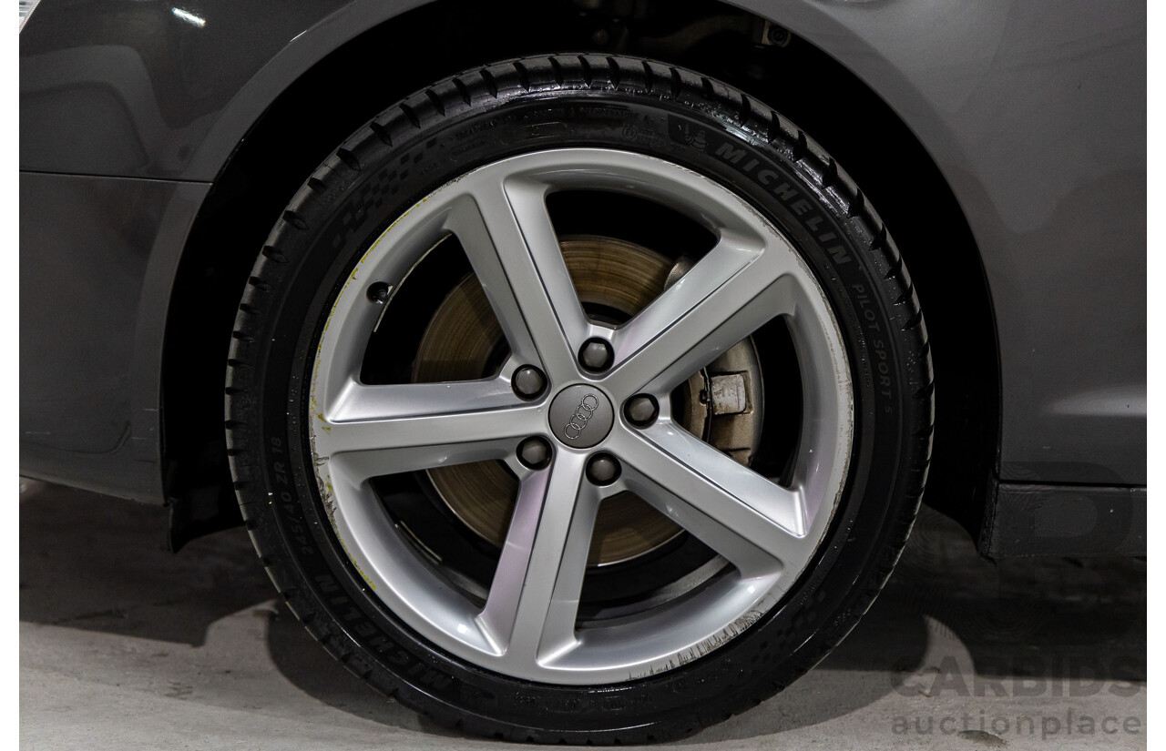 6/2011 Audi A6 2.0 TFSI 4GL 4d Sedan Dakota Grey Metallic Turbo 2.0L