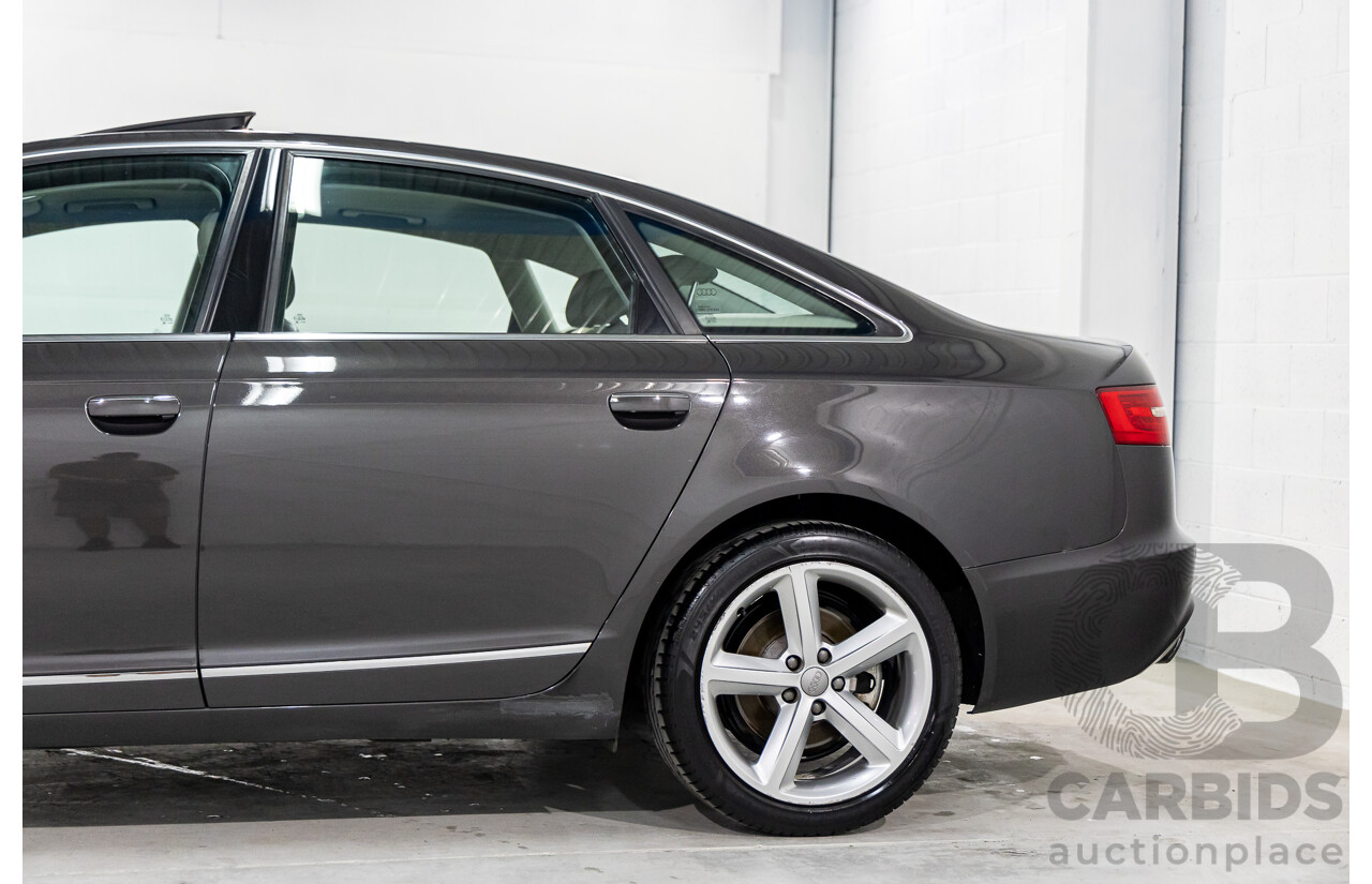 6/2011 Audi A6 2.0 TFSI 4GL 4d Sedan Dakota Grey Metallic Turbo 2.0L