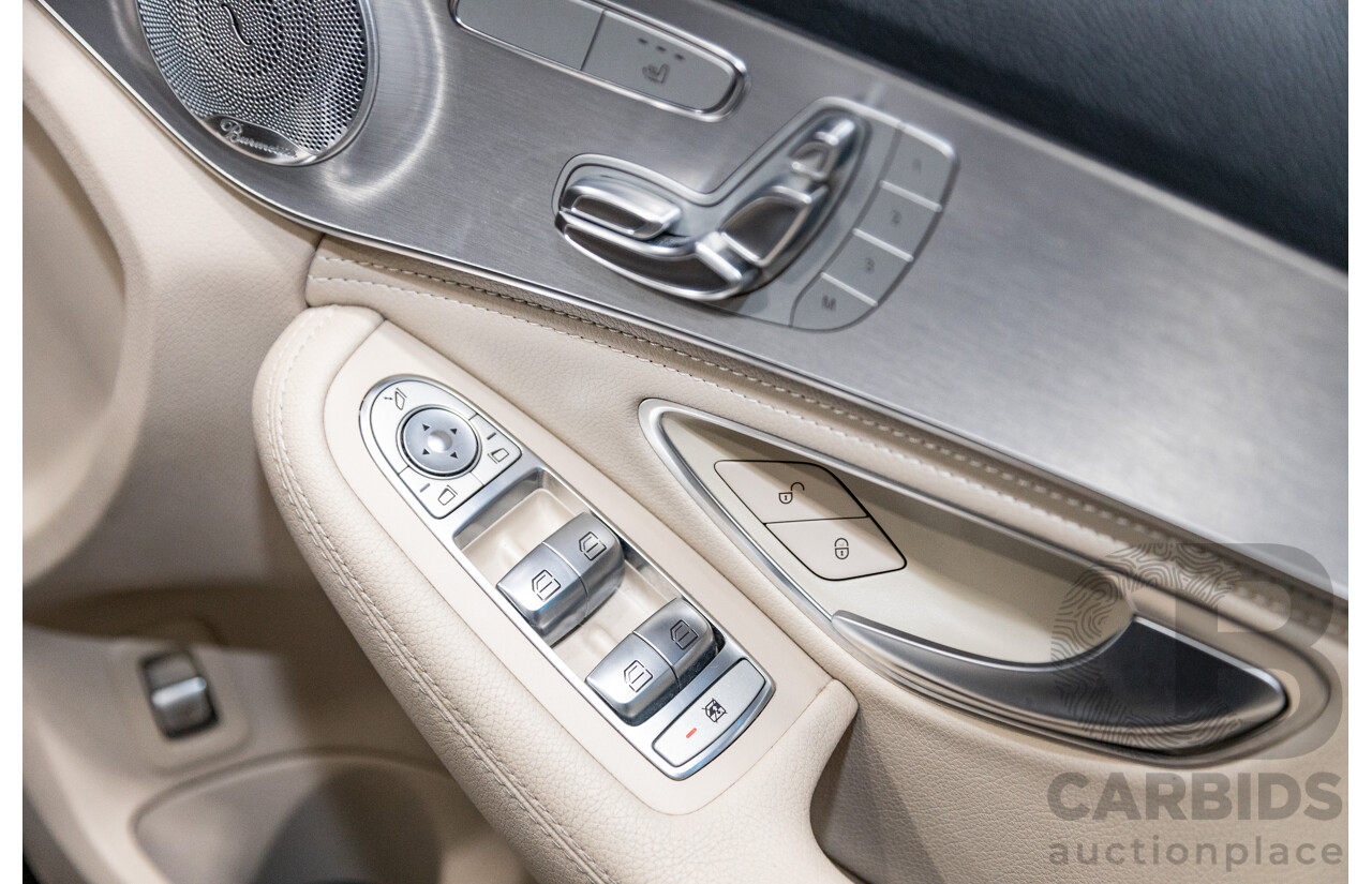 3/2015 Mercedes Benz C250 W205 4d Sedan Cavansite Blue Metallic Turbo 2.0L