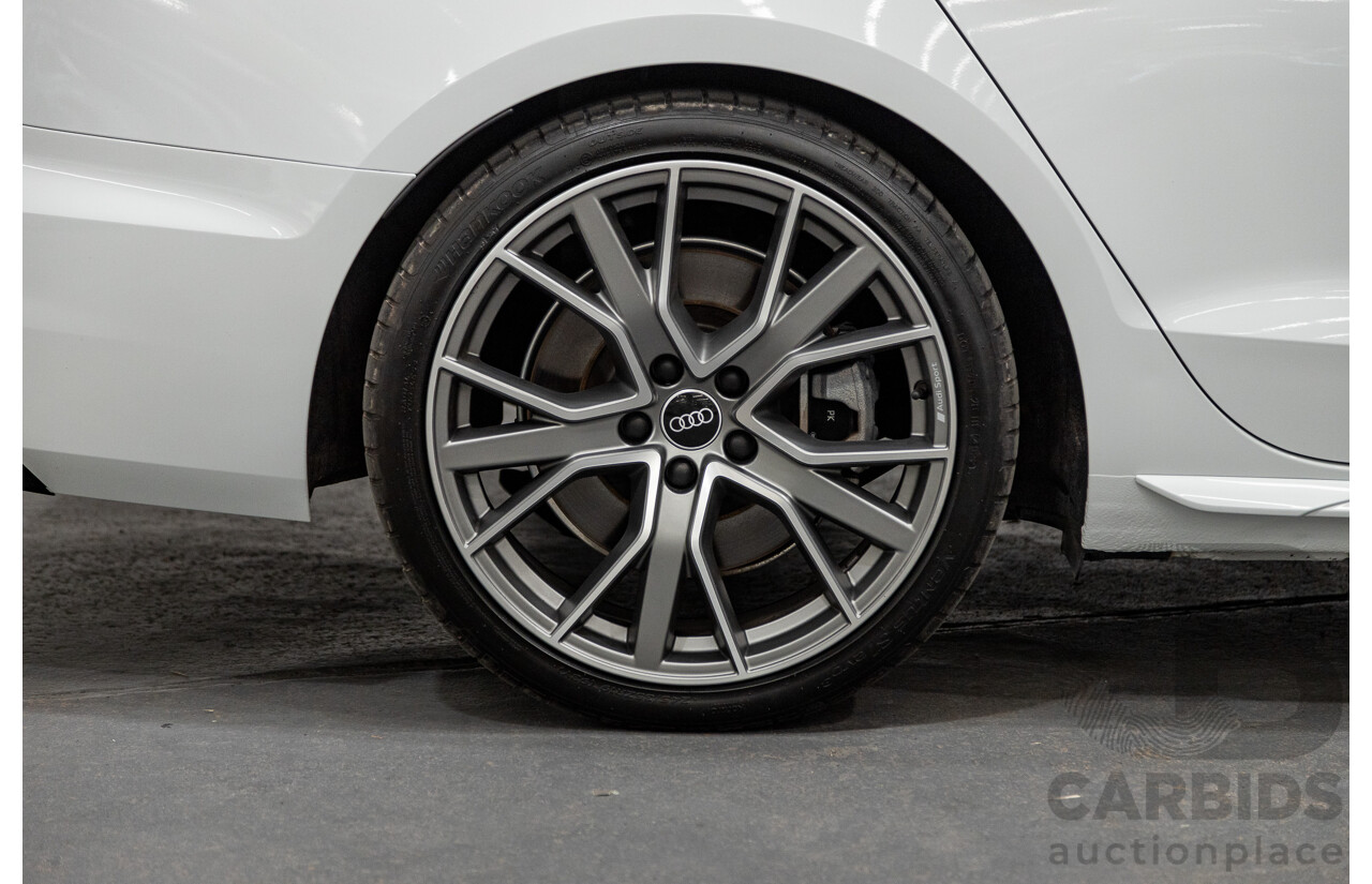 03/2022 Audi A4 45 TFSI S-Line Quattro (AWD) B9 MY22 4d Wagon White Turbo 2.0L