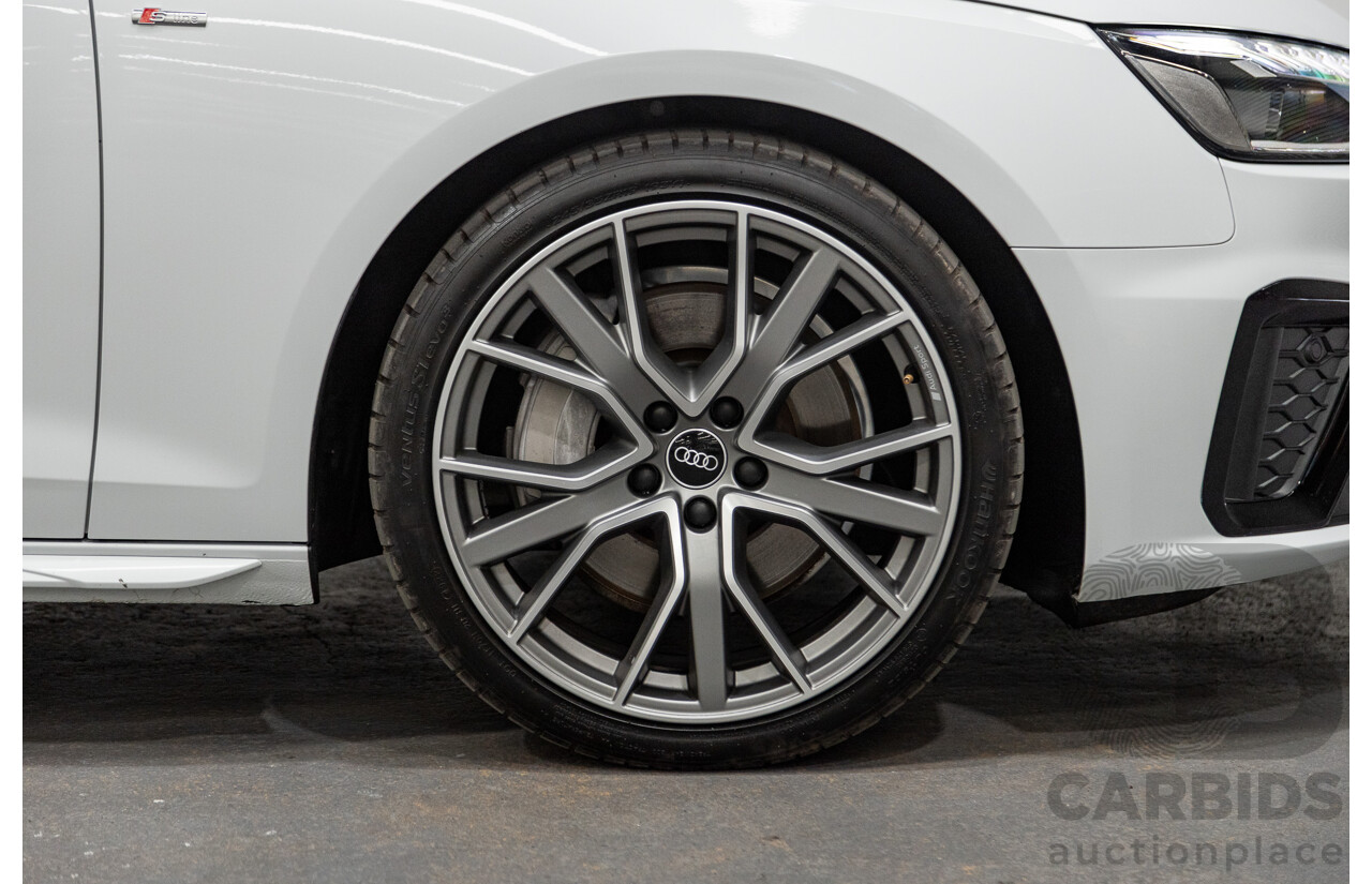 03/2022 Audi A4 45 TFSI S-Line Quattro (AWD) B9 MY22 4d Wagon White Turbo 2.0L