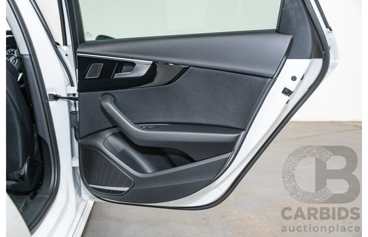 03/2022 Audi A4 45 TFSI S-Line Quattro (AWD) B9 MY22 4d Wagon White Turbo 2.0L