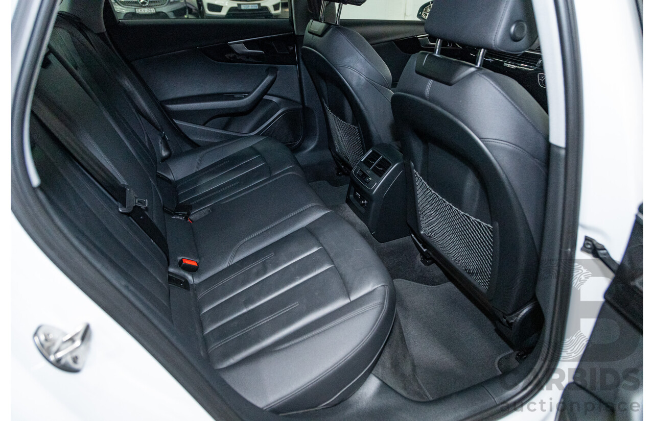 03/2022 Audi A4 45 TFSI S-Line Quattro (AWD) B9 MY22 4d Wagon White Turbo 2.0L