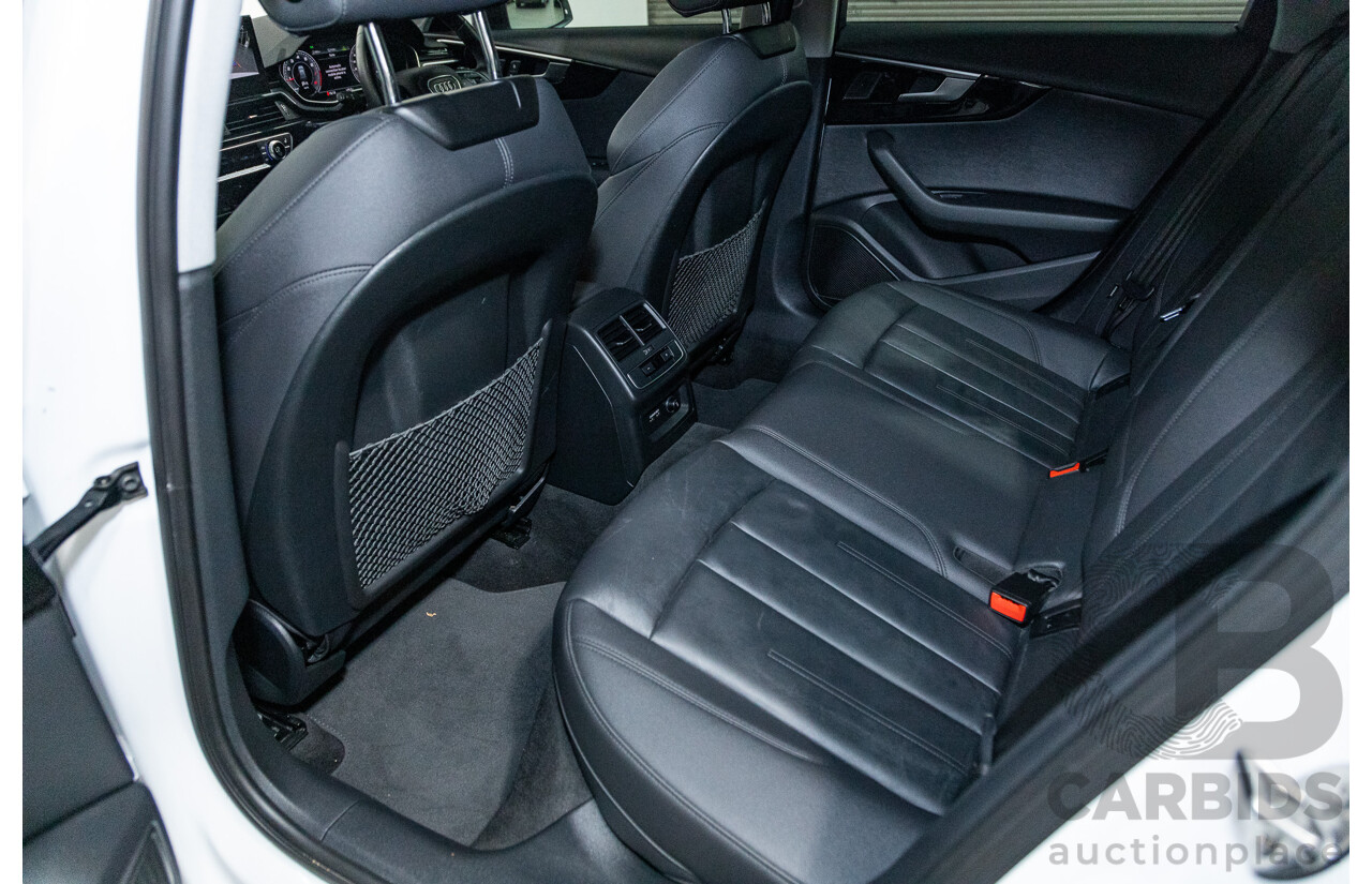 03/2022 Audi A4 45 TFSI S-Line Quattro (AWD) B9 MY22 4d Wagon White Turbo 2.0L