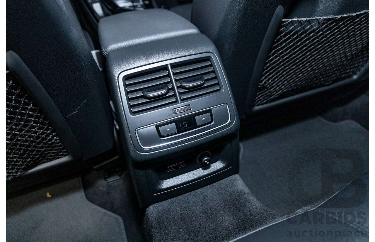 03/2022 Audi A4 45 TFSI S-Line Quattro (AWD) B9 MY22 4d Wagon White Turbo 2.0L