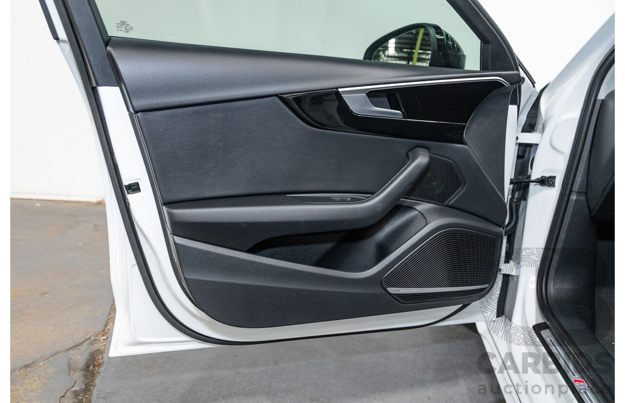 03/2022 Audi A4 45 TFSI S-Line Quattro (AWD) B9 MY22 4d Wagon White Turbo 2.0L