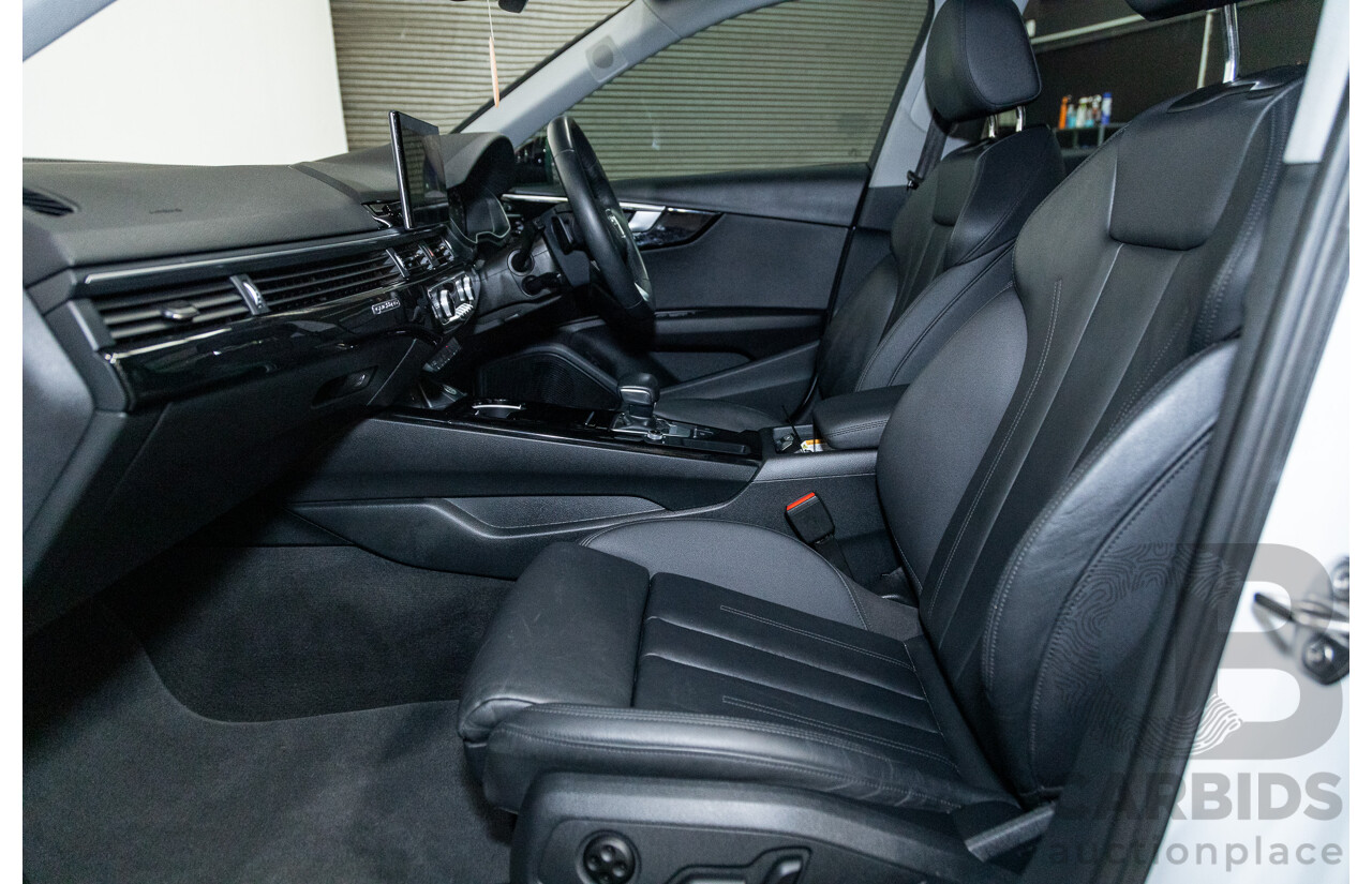 03/2022 Audi A4 45 TFSI S-Line Quattro (AWD) B9 MY22 4d Wagon White Turbo 2.0L