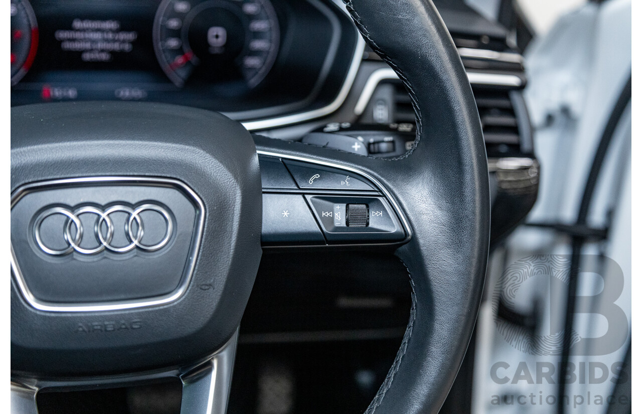 03/2022 Audi A4 45 TFSI S-Line Quattro (AWD) B9 MY22 4d Wagon White Turbo 2.0L