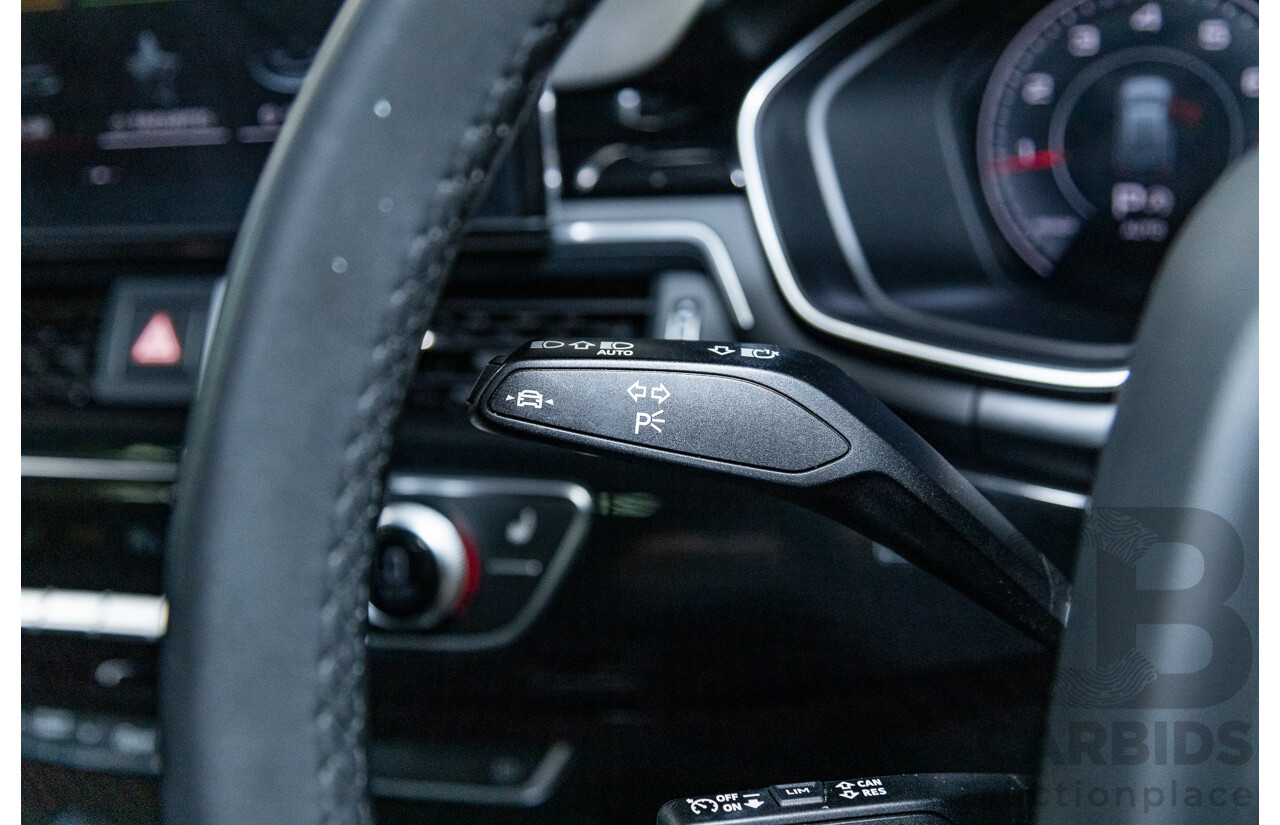 03/2022 Audi A4 45 TFSI S-Line Quattro (AWD) B9 MY22 4d Wagon White Turbo 2.0L