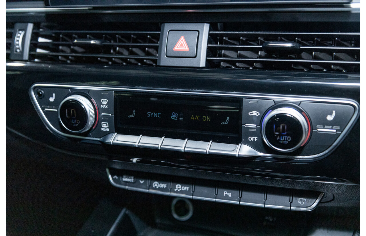 03/2022 Audi A4 45 TFSI S-Line Quattro (AWD) B9 MY22 4d Wagon White Turbo 2.0L