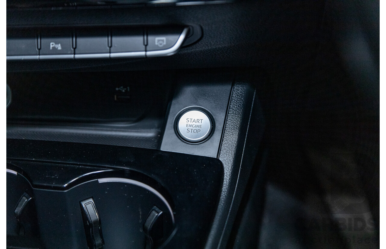 03/2022 Audi A4 45 TFSI S-Line Quattro (AWD) B9 MY22 4d Wagon White Turbo 2.0L