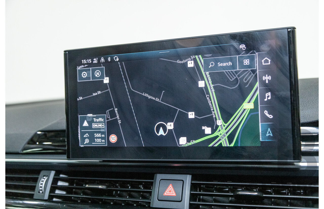 03/2022 Audi A4 45 TFSI S-Line Quattro (AWD) B9 MY22 4d Wagon White Turbo 2.0L