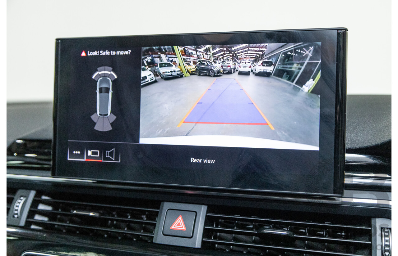 03/2022 Audi A4 45 TFSI S-Line Quattro (AWD) B9 MY22 4d Wagon White Turbo 2.0L