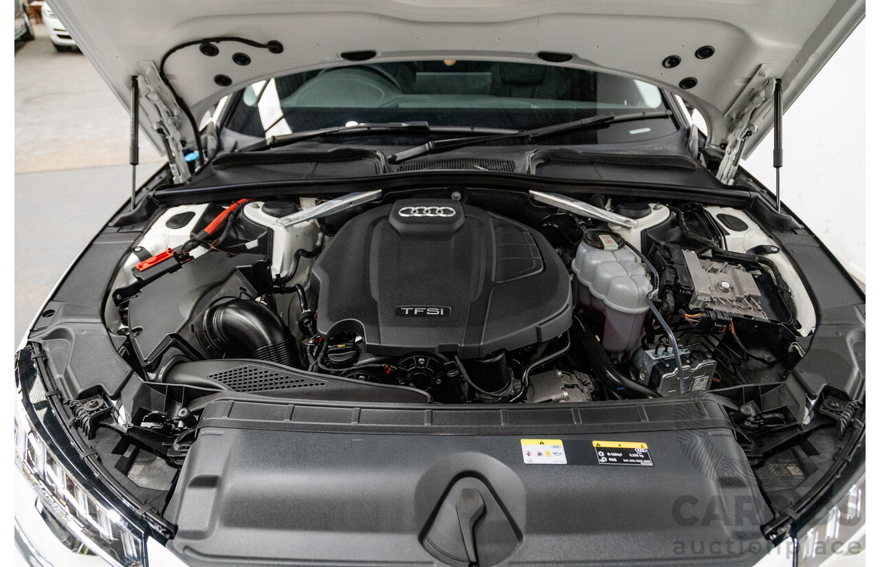 03/2022 Audi A4 45 TFSI S-Line Quattro (AWD) B9 MY22 4d Wagon White Turbo 2.0L