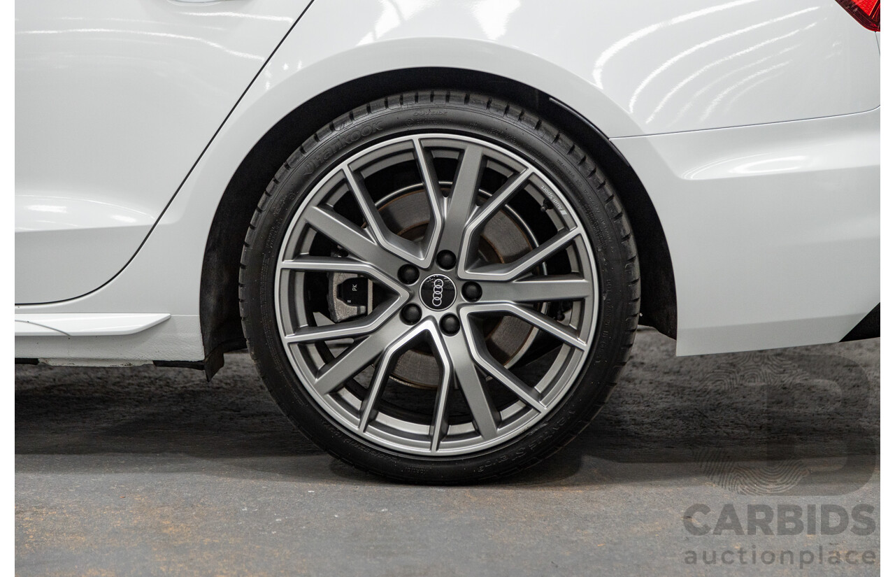 03/2022 Audi A4 45 TFSI S-Line Quattro (AWD) B9 MY22 4d Wagon White Turbo 2.0L