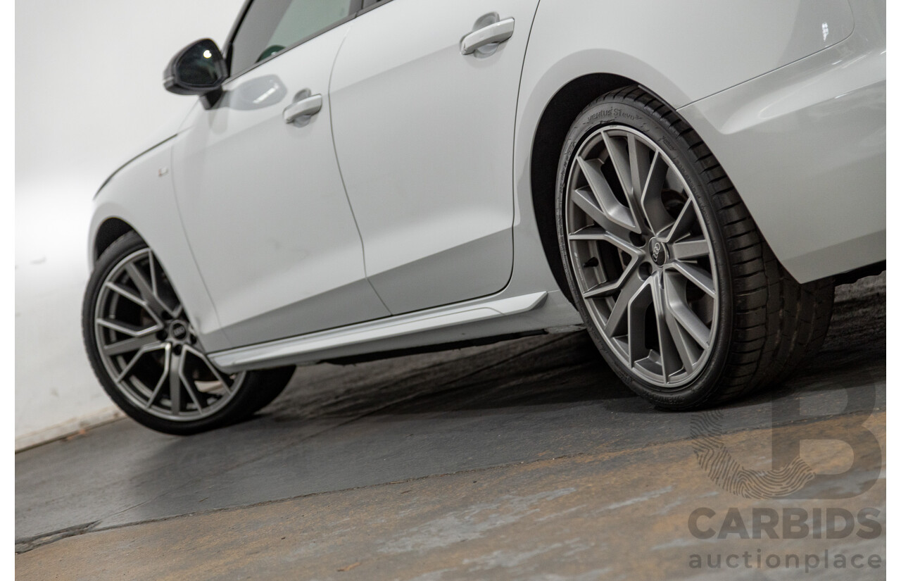 03/2022 Audi A4 45 TFSI S-Line Quattro (AWD) B9 MY22 4d Wagon White Turbo 2.0L