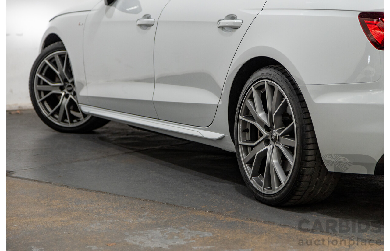 03/2022 Audi A4 45 TFSI S-Line Quattro (AWD) B9 MY22 4d Wagon White Turbo 2.0L