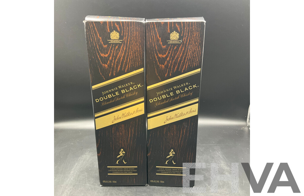 Johnnie Walker Double Black 700ml X 2