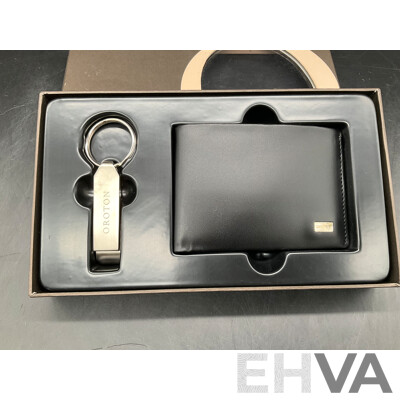 OROTON Mens Wallet Gift Set