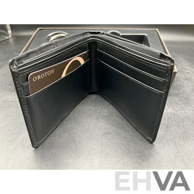 OROTON Mens Wallet Gift Set