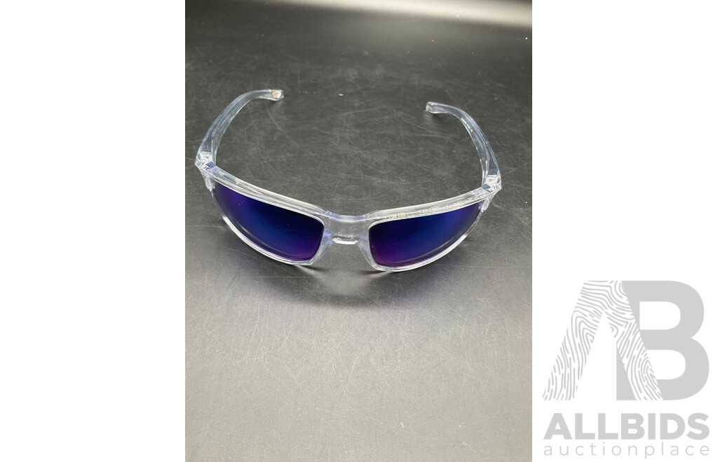 Assorted Sport Sunglasses and Pouches - Including Adidas, Oakley and More - Lot of 6