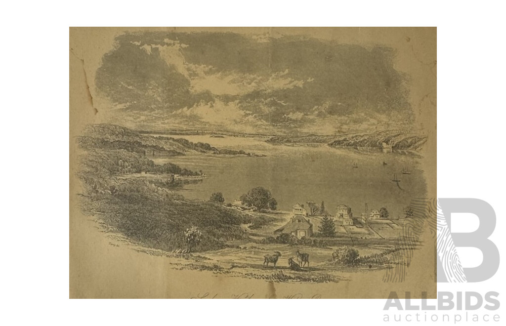 Wonderful Collection of Vintage Prints Including Portraits of Royal Artillery; Historical Australian Landscapes & Landmarks & Three Colonial Paintings From the Late 1800s (approx 45 in Total)