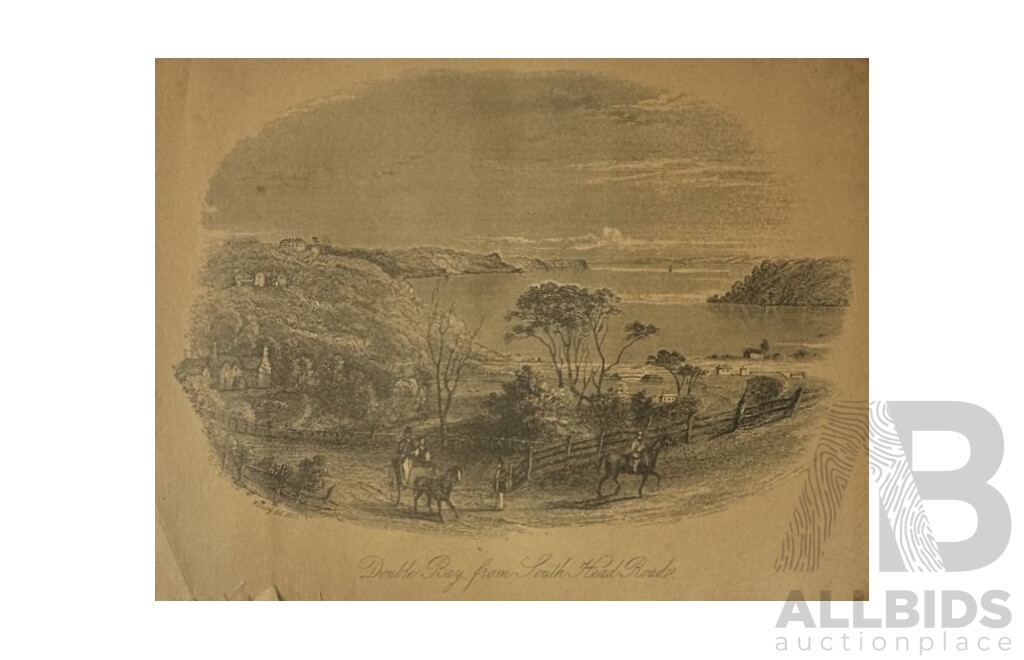 Wonderful Collection of Vintage Prints Including Portraits of Royal Artillery; Historical Australian Landscapes & Landmarks & Three Colonial Paintings From the Late 1800s (approx 45 in Total)