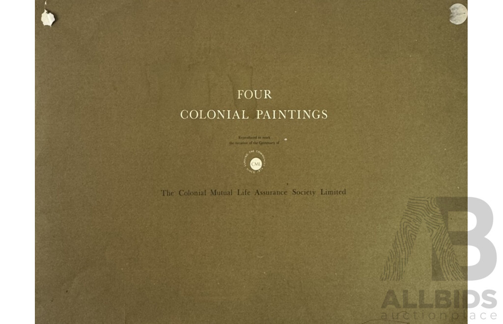 Wonderful Collection of Vintage Prints Including Portraits of Royal Artillery; Historical Australian Landscapes & Landmarks & Three Colonial Paintings From the Late 1800s (approx 45 in Total)