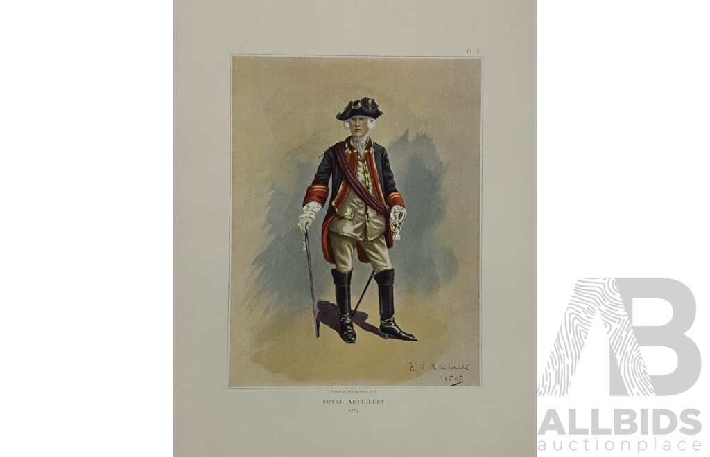 Wonderful Collection of Vintage Prints Including Portraits of Royal Artillery; Historical Australian Landscapes & Landmarks & Three Colonial Paintings From the Late 1800s (approx 45 in Total)