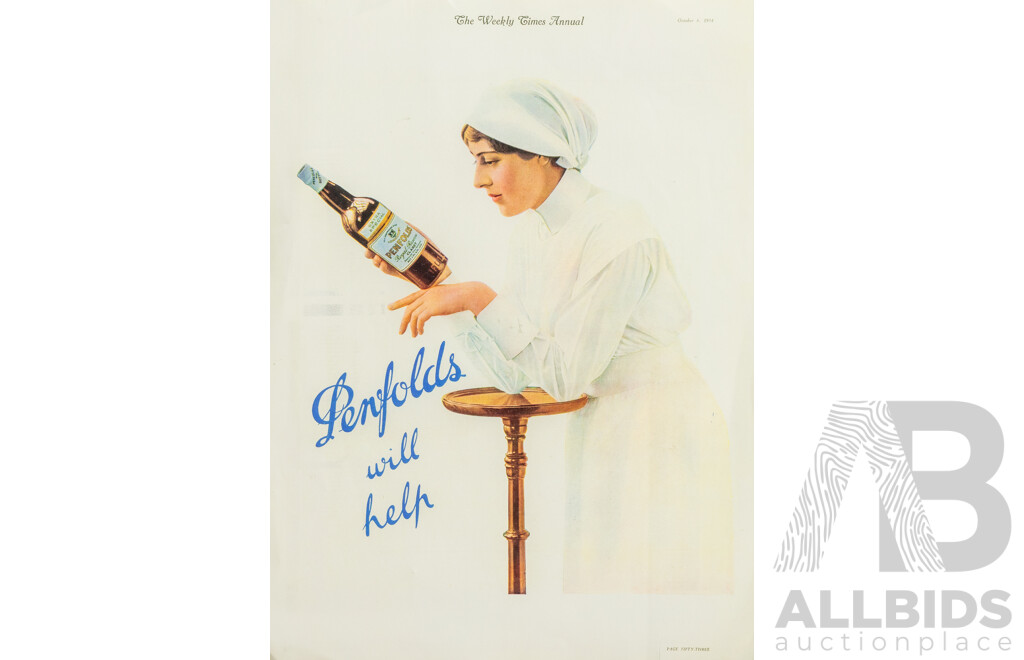 Wonderful Almost Antique Weekly Times Annual 1931 (21st Year) Colour Print Cover, 39 x 28 cm