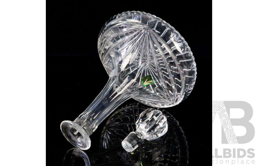 Marquis by Waterford Crystal Decanter with Stopper with Original Label